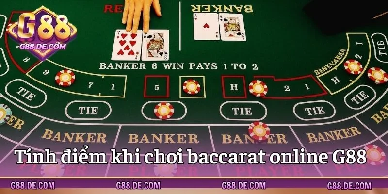 Hướng dẫn tính điểm khi chơi baccarat online