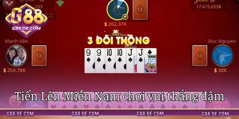 Tiến Lên Miền Nam chơi vui, thắng đậm