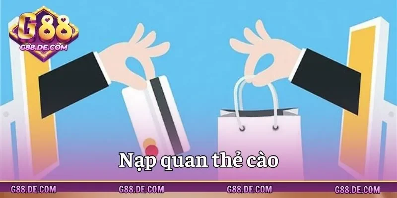Thanh toán cực nhanh qua thẻ cào.