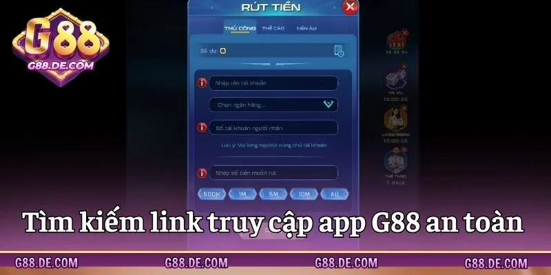 Cách tìm nguồn cài đặt app G88 an toàn